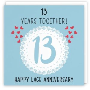 13th Anniversary – Lace