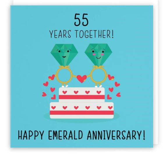 55th Anniversary - Emerald