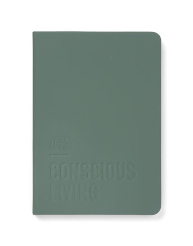 Conscious Evergreen A5 Week to View Diary 2027