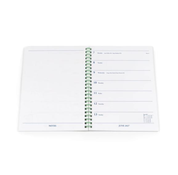 Colplan A5 Weekly Notebook 2027 (61-27) - Image 2