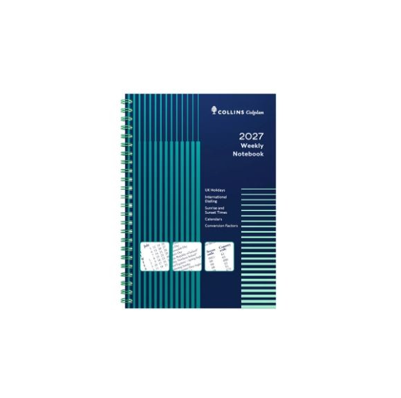 Colplan A5 Weekly Notebook 2027 (61-27)