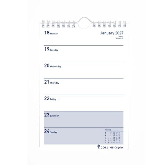 Colplan Weekly Spiral Planner Notebook 2027 (60-27) - Image 2